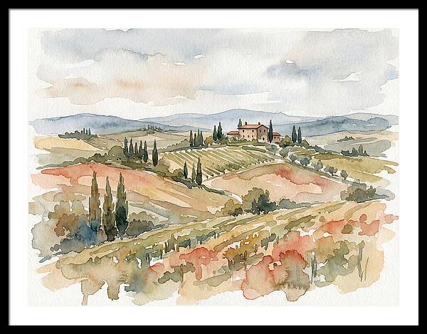 Serene Hills Of Tuscany