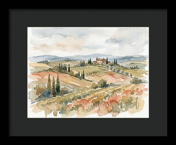 Serene Hills Of Tuscany