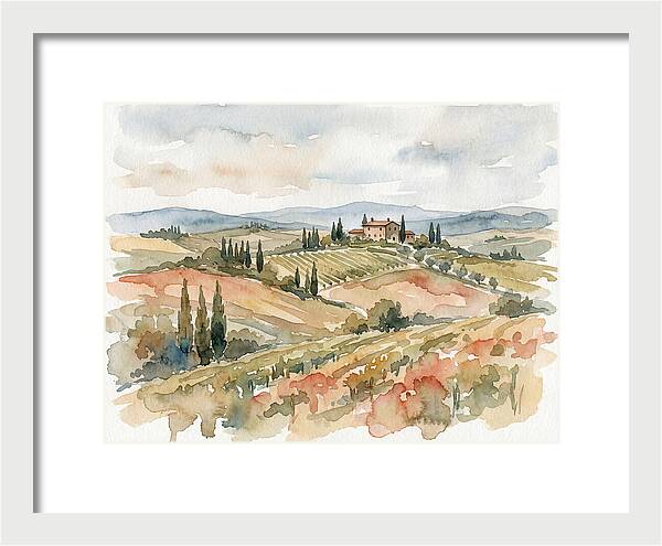 Serene Hills Of Tuscany