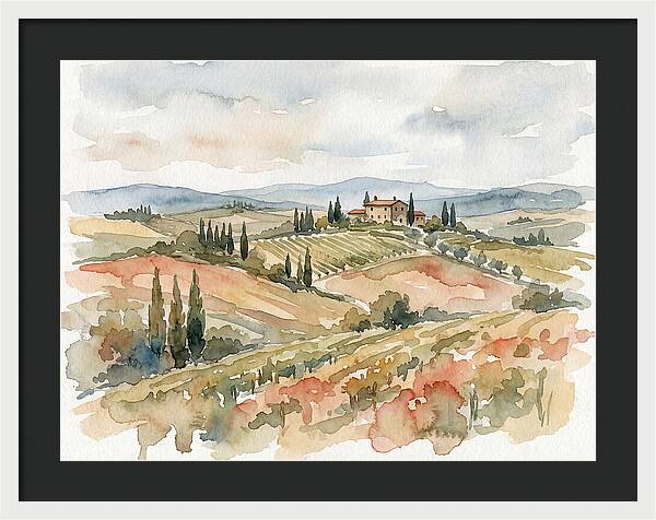 Serene Hills Of Tuscany