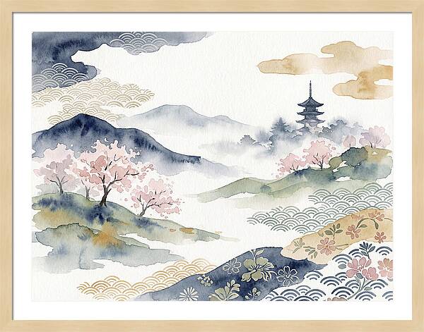 Serene Japanese Landscape