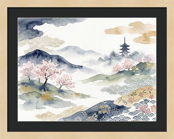 Serene Japanese Landscape