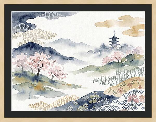 Serene Japanese Landscape