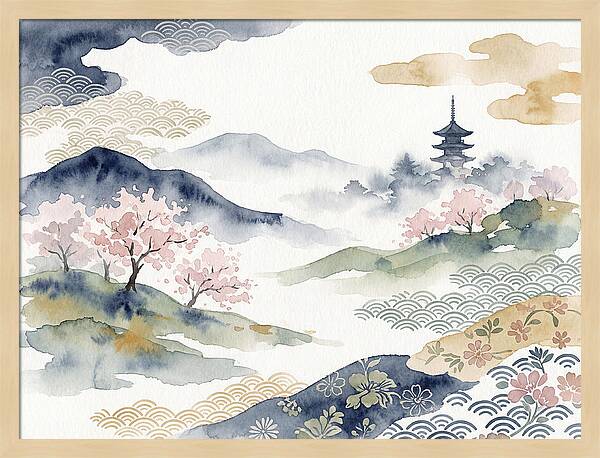 Serene Japanese Landscape
