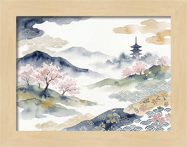Serene Japanese Landscape