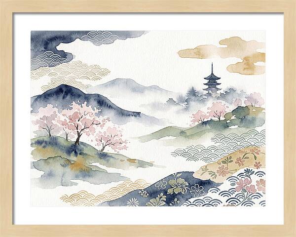 Serene Japanese Landscape