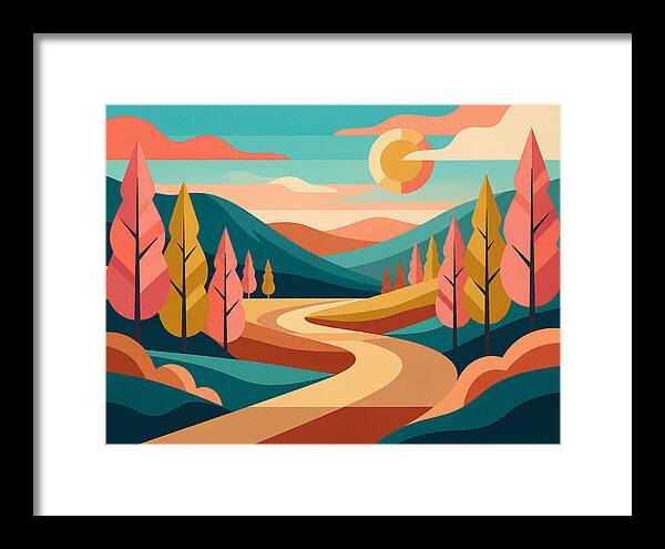 Serene Journey Through The Woods