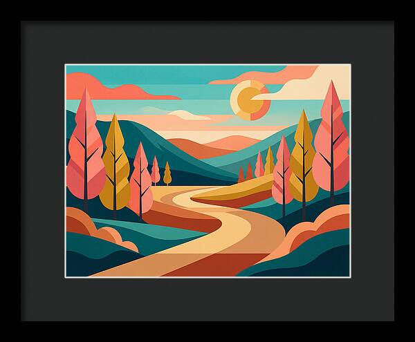 Serene Journey Through The Woods