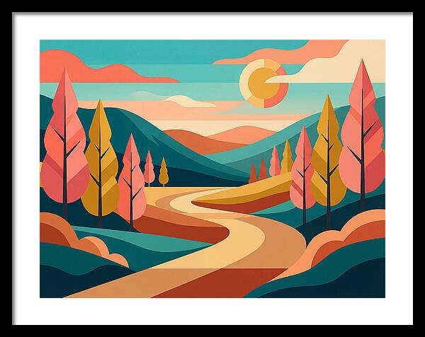 Serene Journey Through The Woods