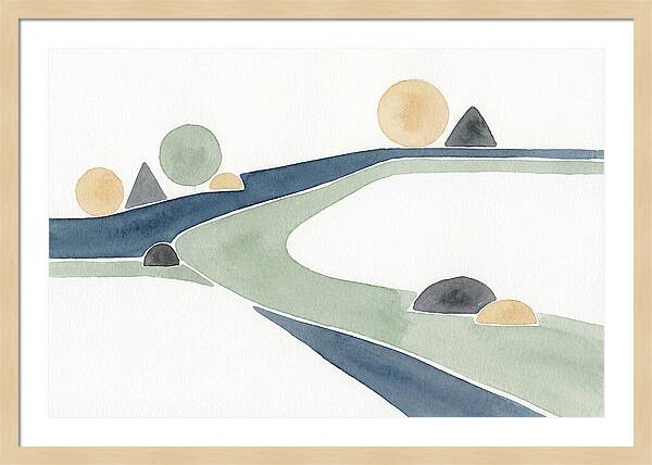 Serene Journey Through Wilderness