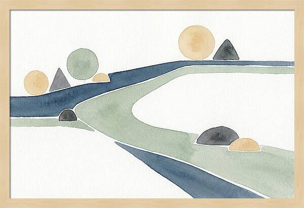 Serene Journey Through Wilderness