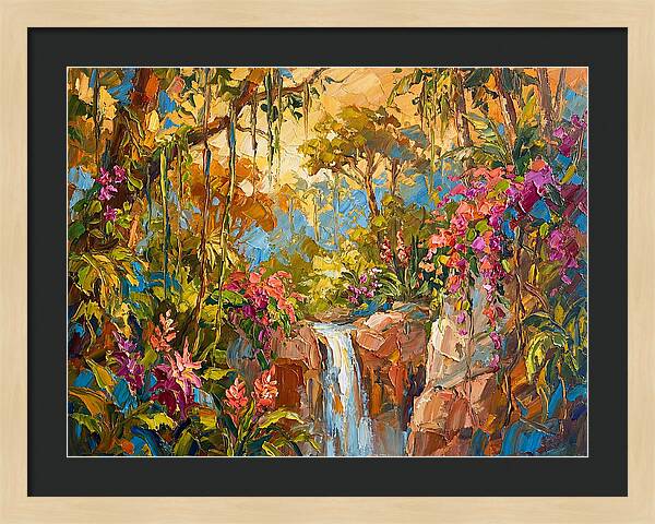 Serene Jungle Oasis