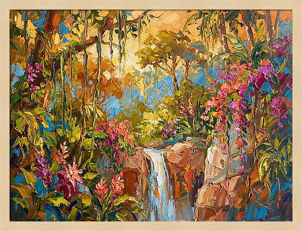 Serene Jungle Oasis