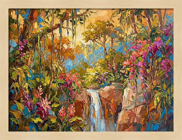 Serene Jungle Oasis