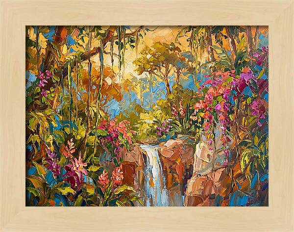 Serene Jungle Oasis