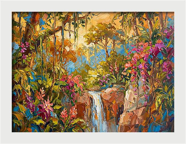 Serene Jungle Oasis