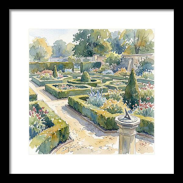 Serene Knot Garden