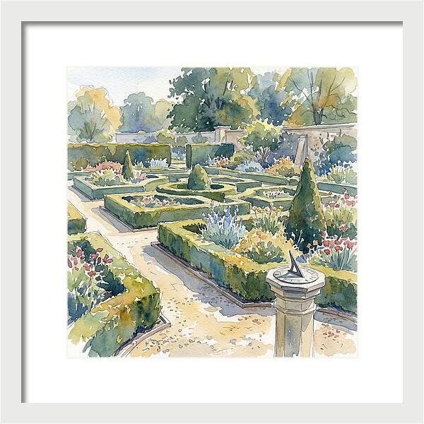 Serene Knot Garden