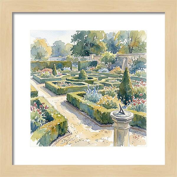 Serene Knot Garden