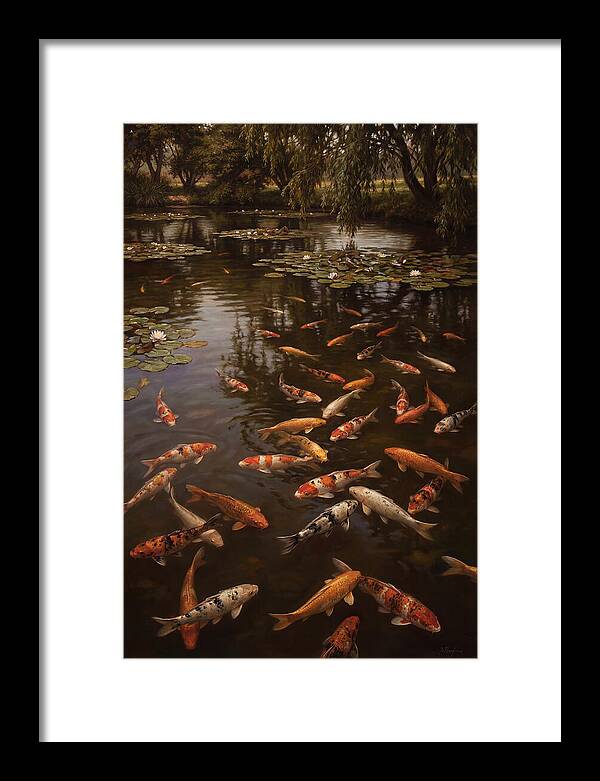 Serene Koi Harmony