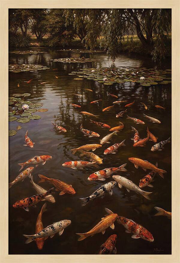 Serene Koi Harmony