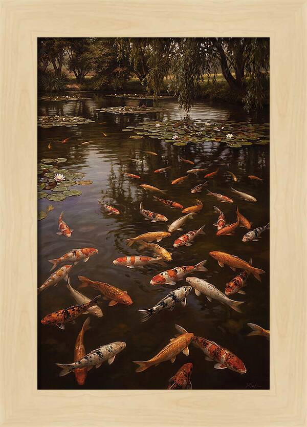 Serene Koi Harmony