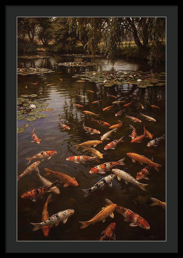Serene Koi Harmony