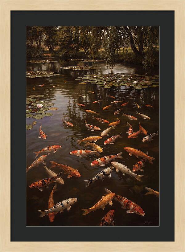 Serene Koi Harmony