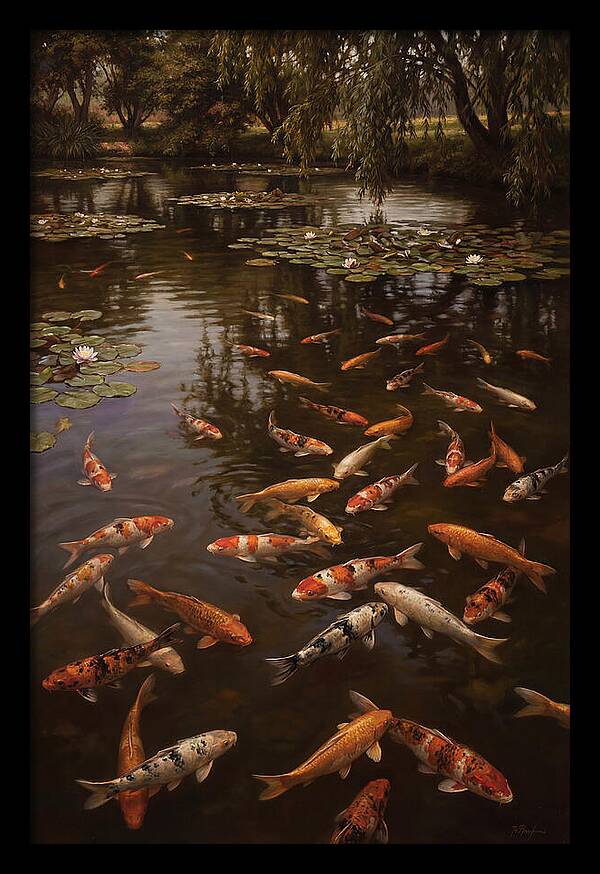 Serene Koi Harmony