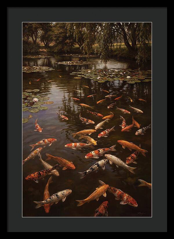Serene Koi Harmony