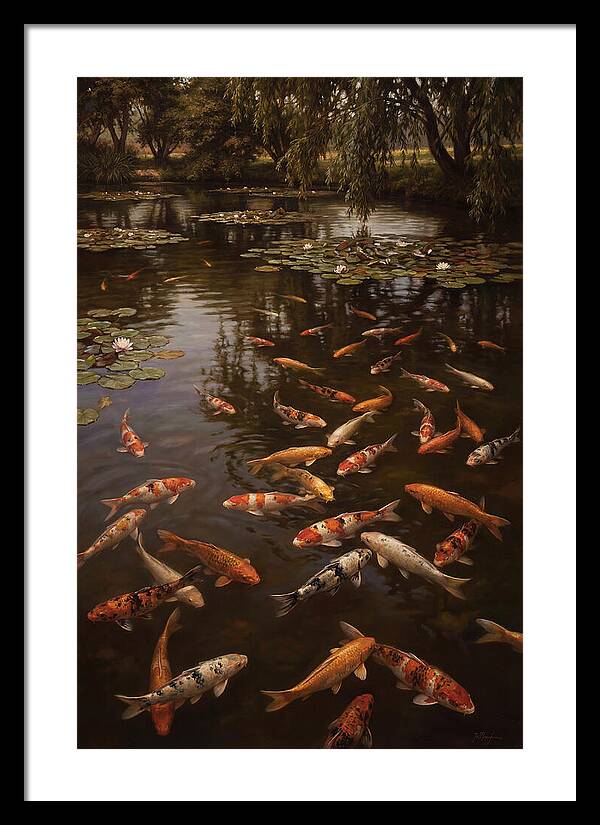 Serene Koi Harmony