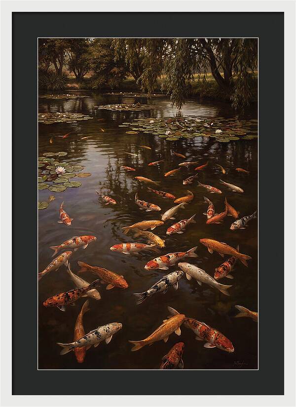 Serene Koi Harmony