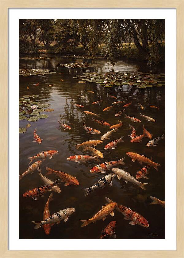 Serene Koi Harmony