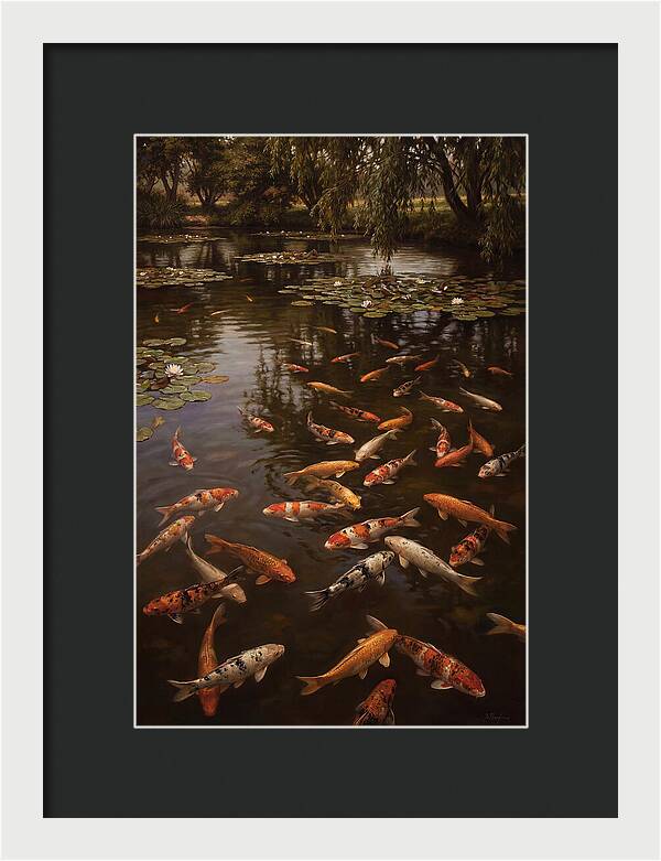 Serene Koi Harmony