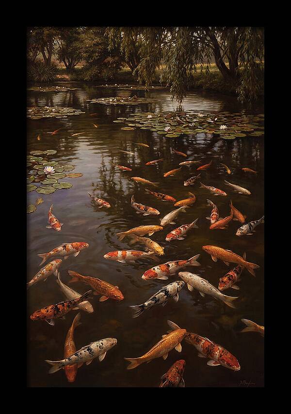 Serene Koi Harmony