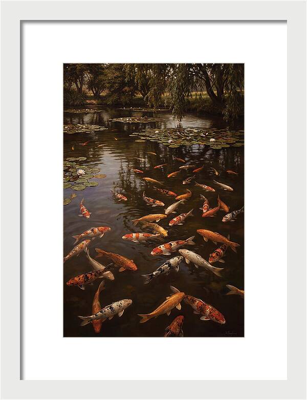Serene Koi Harmony