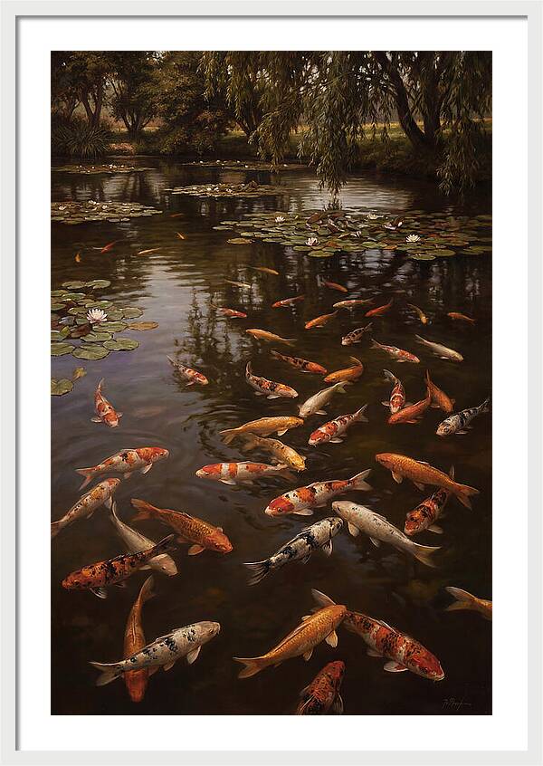 Serene Koi Harmony