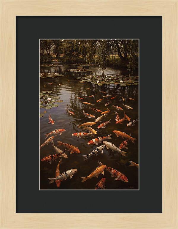 Serene Koi Harmony