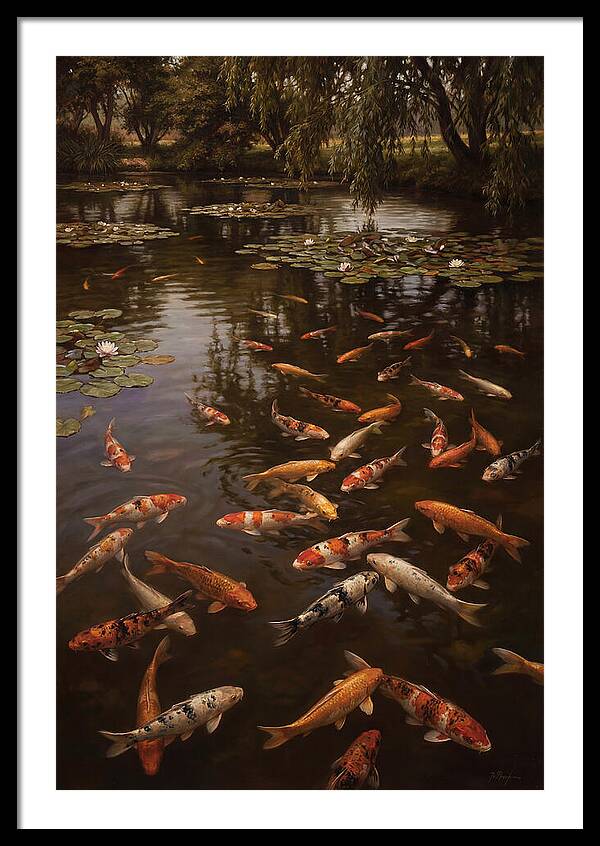 Serene Koi Harmony