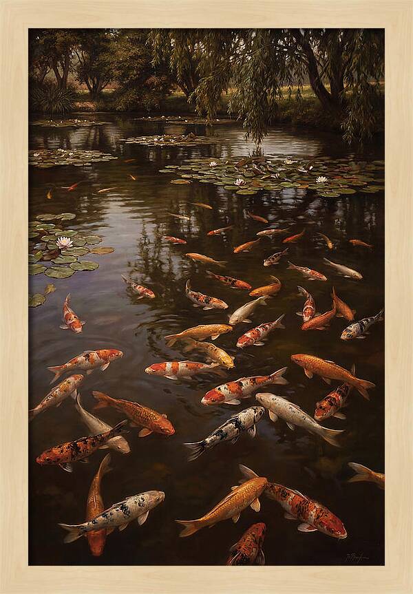 Serene Koi Harmony