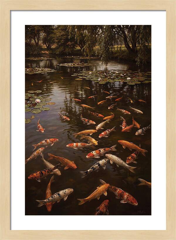 Serene Koi Harmony