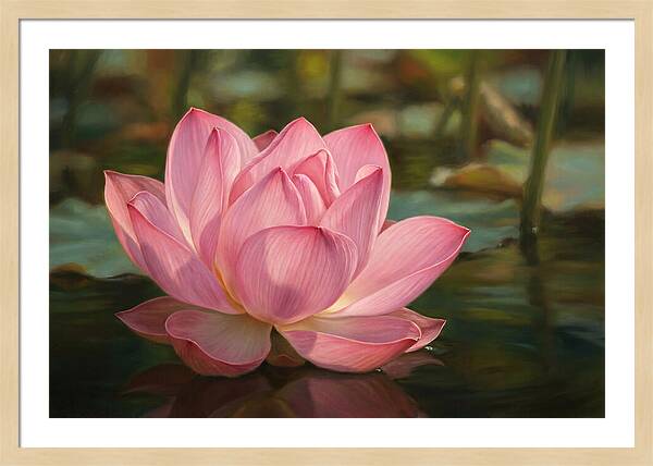 Serene Lotus Blossom Elegance
