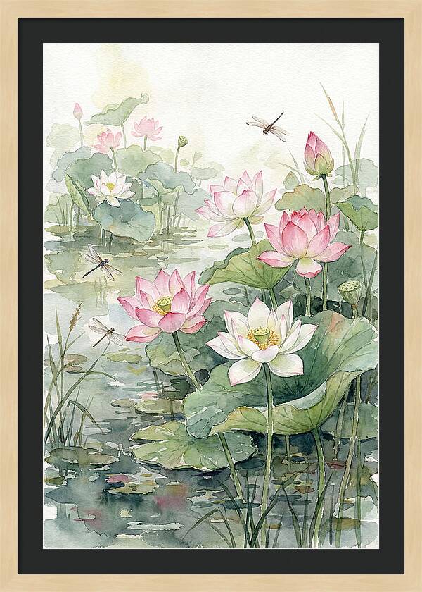 Serene Lotus Blossom
