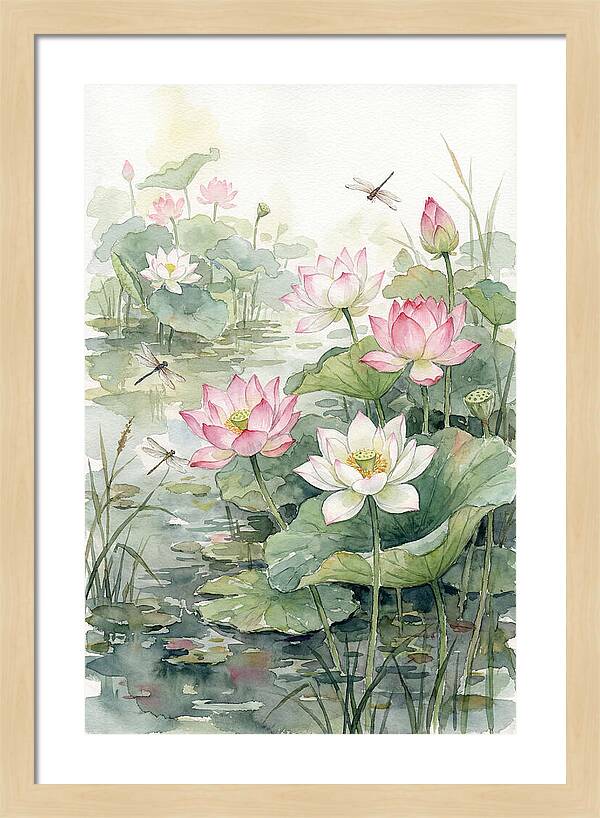 Serene Lotus Blossom