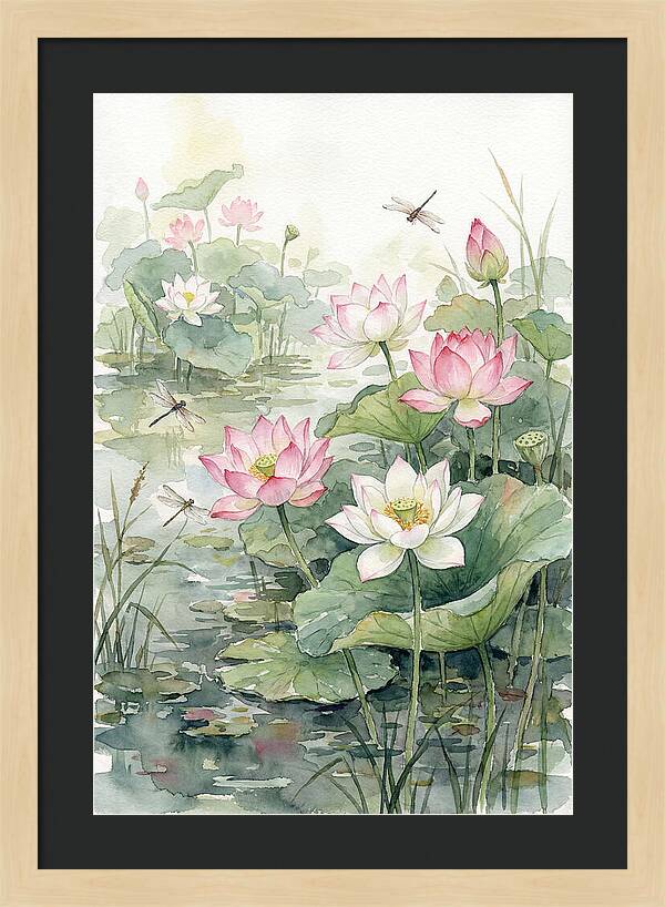 Serene Lotus Blossom