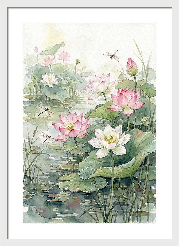 Serene Lotus Blossom