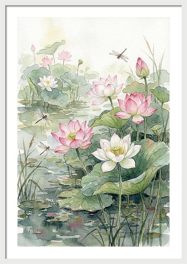 Serene Lotus Blossom