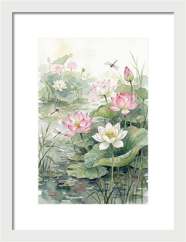 Serene Lotus Blossom