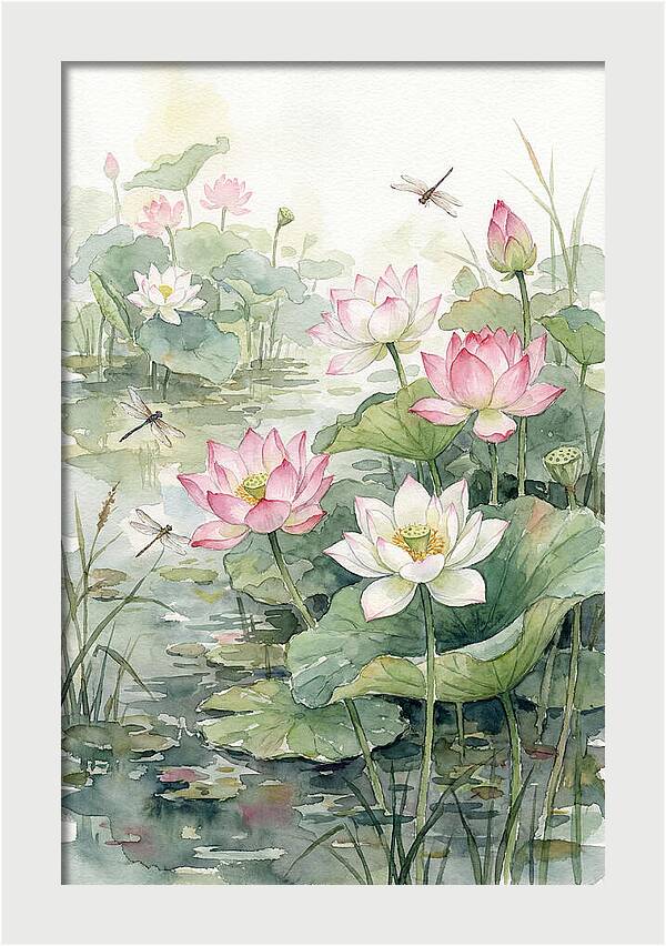 Serene Lotus Blossom