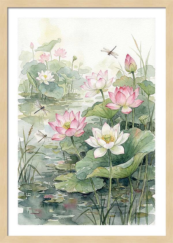 Serene Lotus Blossom